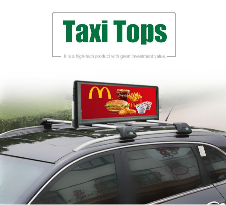 display a led superiore del taxi