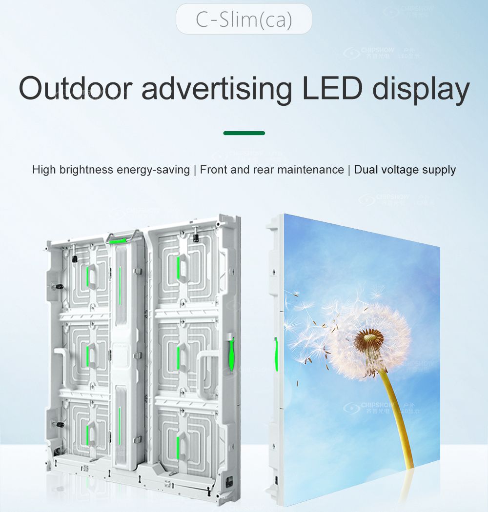 schermo per cartelloni pubblicitari a LED per esterni