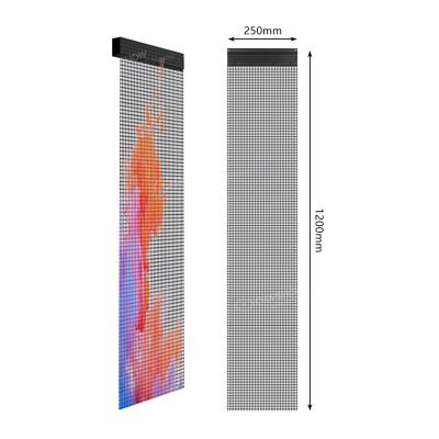  C-Mesh-G transparent mesh LED screen (P3.91/4.81/6.25) 