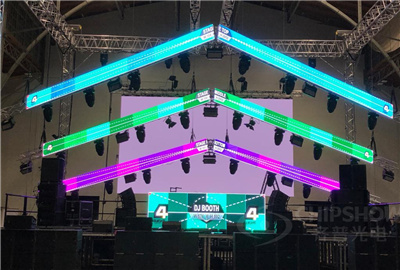 Noleggio di schermi LED per palcoscenici giganti per interni creativi in ​​Austria