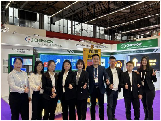 Chipshow at InterTraffic Amsterdam ITA 2024 Was The Most Innovative & Advanced Traffic LED Display Solutions!!