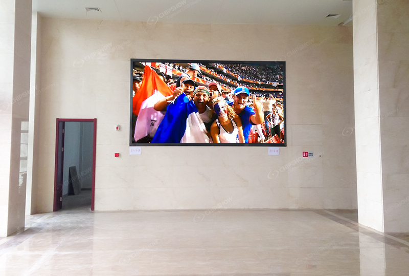 P2.5 Progetto di schermo LED a colori ad alta definizione per interni presso un'università di Nanchino